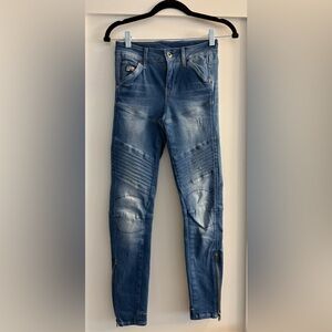 G-Star Women's Blue Skinny Jeans